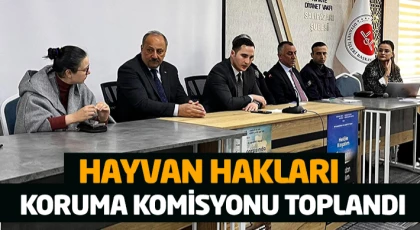 Hayvan Hakları Koruma Komisyonu Toplandı
