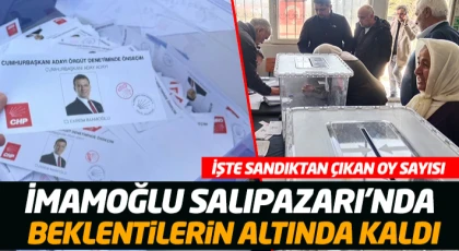 İmamoğlu Salıpazarı’nda Beklentilerin Altında Kaldı