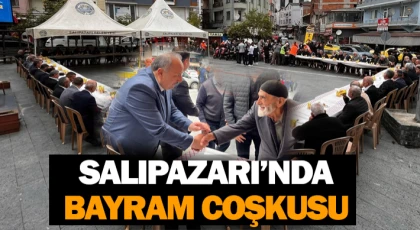 Salıpazarı’nda Bayram Coşkusu