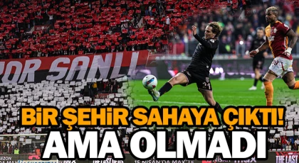 Bir Şehir Sahaya Çıktı! Ama Olmadı