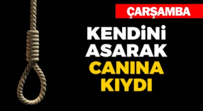Çarşamba’da İntihar!