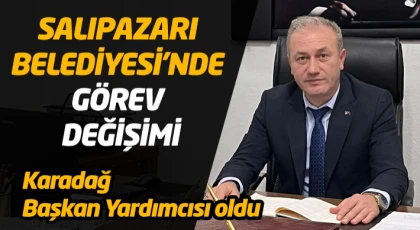 Salıpazarı Belediyesi’nde Görev Değişimi