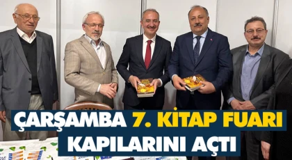 Çarşamba 7. Kitap Fuarı Kapılarını Açtı