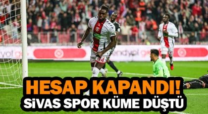 Hesap Kapandı! Sivas Spor Küme Düştü