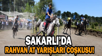 Sakarlı’da Rahvan At Yarışları Coşkusu!