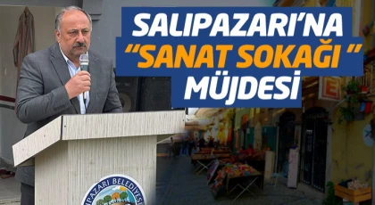 Salıpazarı’na “Sanat Sokağı” Müjdesi