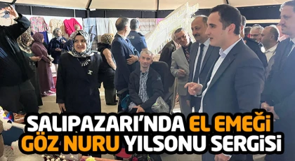 Salıpazarı’nda El Emeği Göz Nuru Yılsonu Sergisi