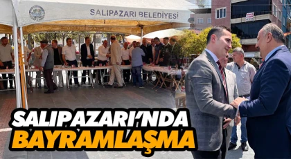 Salıpazarı’nda Bayramlaşma