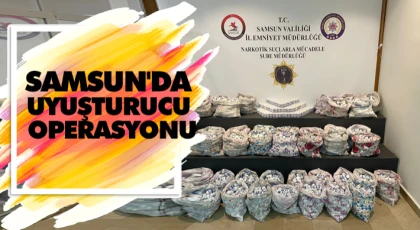 Samsun'da Uyuşturucu Operasyonu