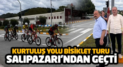 Kurtuluş Yolu Bisiklet Turu Salıpazarı’ndan Geçti