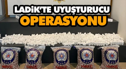 Ladik’te Uyuşturucu Operasyonu: 6 Gözaltı