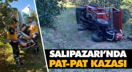 Salıpazarı’nda Pat-Pat Kazası