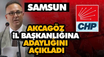 Akcagöz, İl Başkanlığına Adaylığını Açıkladı