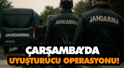 Çarşamba’da Uyuşturucu Operasyonu!