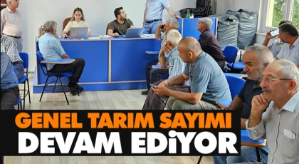 Genel Tarım Sayımı Devam Ediyor