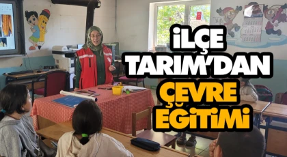 İlçe Tarım’dan Çevre Eğitimi