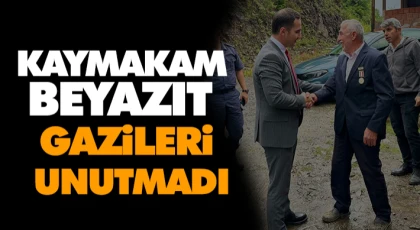 Kaymakam Beyazıt Gazileri Unutmadı