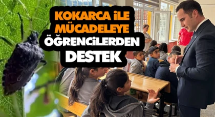 Kokarca İle Mücadeleye Öğrencilerden Destek
