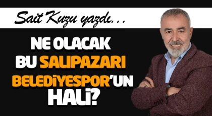 Ne Olacak Bu Salıpazarı Belediyespor’un Hali?