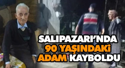Salıpazarı’nda 90 Yaşındaki Adam Kayboldu