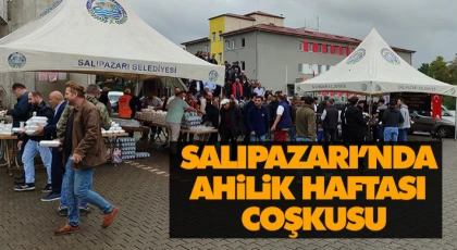 Salıpazarı’nda Ahilik Haftası Coşkusu
