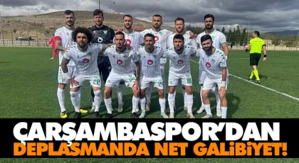 Çarşambaspor’dan Deplasmanda Net Galibiyet!