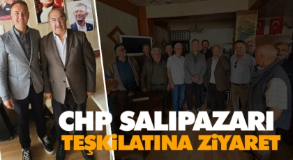 CHP Salıpazarı Teşkilatına Ziyaret