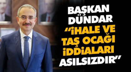 Hüseyin Dündar “İhale Ve Taş Ocağı İddiaları Asılsızdır”