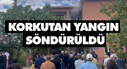 Korkutan Yangın Söndürüldü