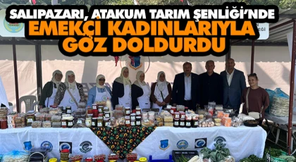 Salıpazarı, Atakum Tarım Şenliği’nde Emekçi Kadınlarıyla Göz Doldurdu