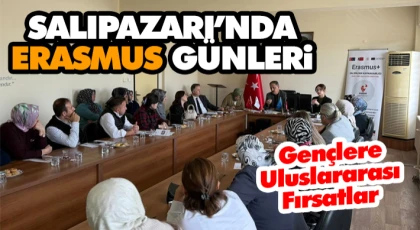 Salıpazarı’nda Erasmus+ Günleri