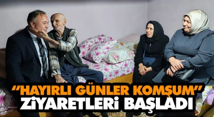 Salıpazarı’nda “Hayırlı Günler Komşum” Ziyaretleri Başladı