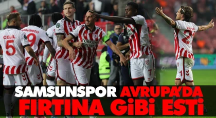 Samsunspor Dynamo Kiev’i 3-0 Mağlup Etti