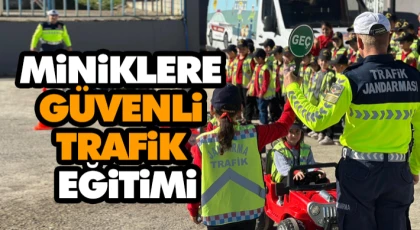 Miniklere Güvenli Trafik Eğitimi