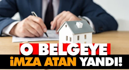 O Belgeye İmza Atan Yandı!