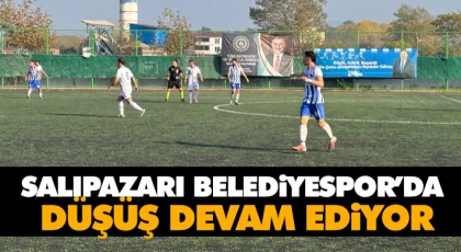Salıpazarı Belediyespor’da Düşüş Devam Ediyor