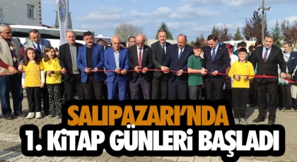 Salıpazarı’nda 1. Kitap Günleri Başladı