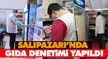 Salıpazarı’nda Gıda Denetimi Yapıldı