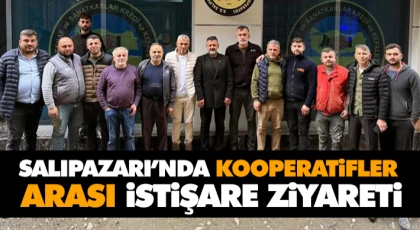 Salıpazarı’nda Kooperatifler Arası İstişare Ziyareti