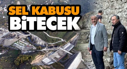 Salıpazarı’nda Sel Kabusu Bitecek