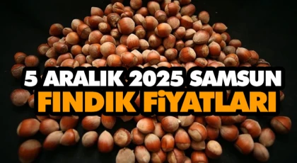 5 Aralık 2025 Samsun Fındık Fiyatları
