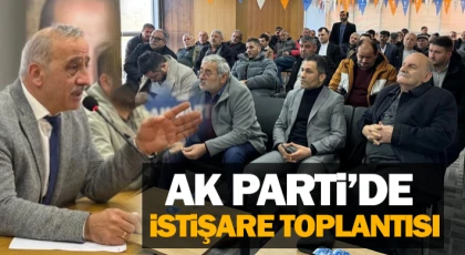 AK Parti’de İstişare Toplantısı