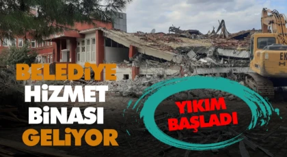 Belediye Hizmet Binası Ve Kültür Merkezi Geliyor