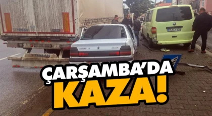 Çarşamba’da Kaza!