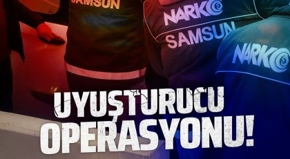 Çarşamba’da Uyuşturucu Operasyonu