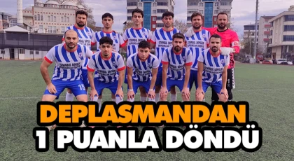 Deplasmandan 1 Puanla Döndü