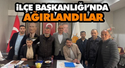 Engelli Vatandaşlar İlçe Başkanlığı’nda Ağırlandı