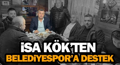 İsa Kök’ten Salıpazarı Belediyespor’a Destek