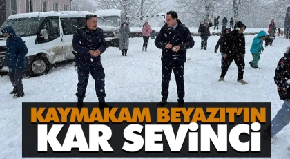 Kaymakam Beyazıt’ın Kar Sevinci