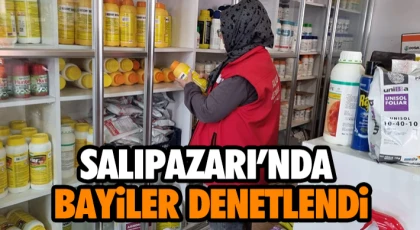 Salıpazarı’nda Bayiler Denetlendi